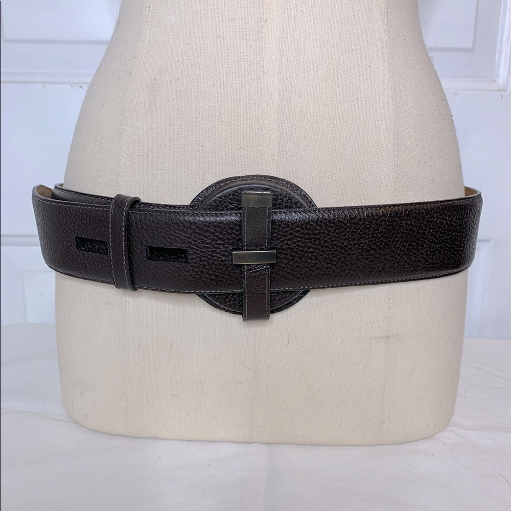 Worth Collection leather belt